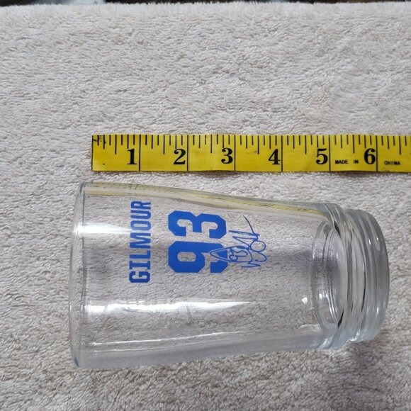 Doug Gilmour 93 Maple Leafs Budweiser Glass GUC SEE PICTURES - Picture 6 of 7